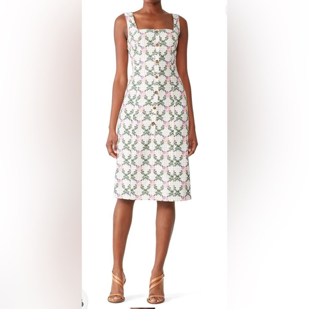The East Order Tarshie Midi Dress Size Large